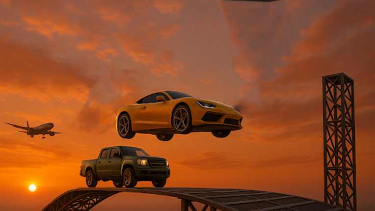 Impossible Ramp Car Stunt 3D screenshot