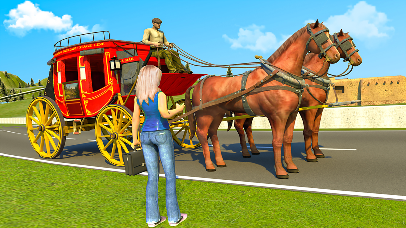 Games like Horse Cart Transport Taxi Game