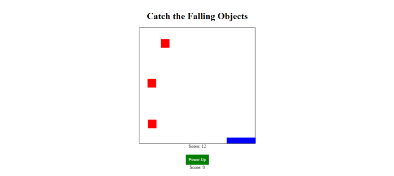 Catch the Falling Objects Game Cover