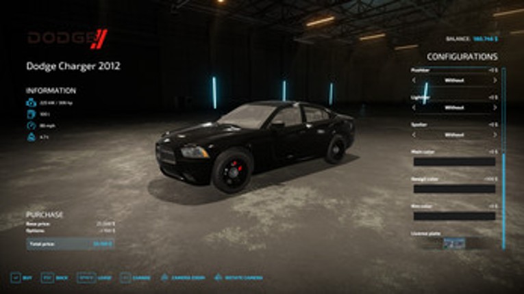 EXP22 Dodge Police Charger screenshot