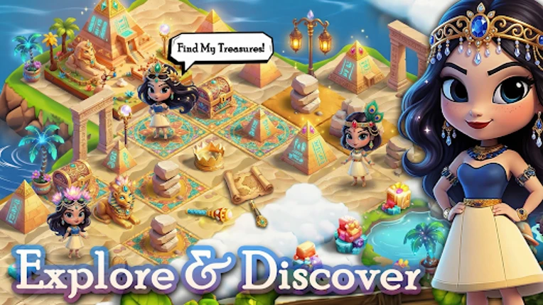 Merge Isle: Princess Farm screenshot