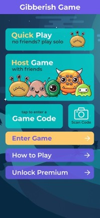 Gibberish Game Against Friends screenshot