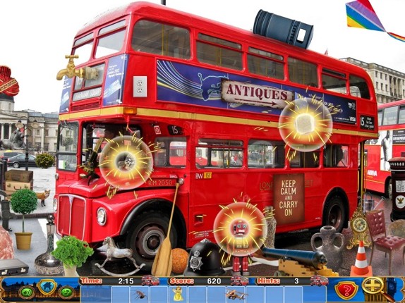 Hidden Objects London Spy Time screenshot
