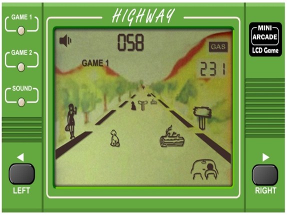 Highway LCD Game Image