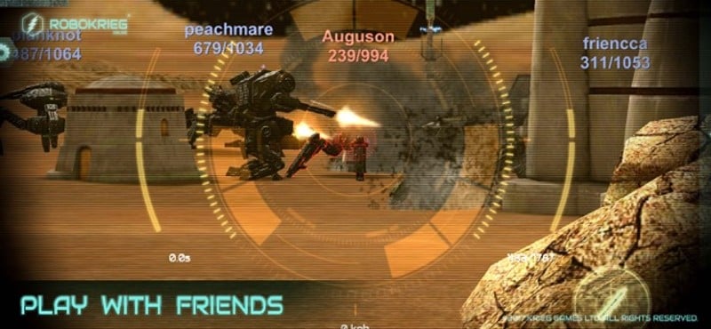 ROBOKRIEG - Robot War Online Image