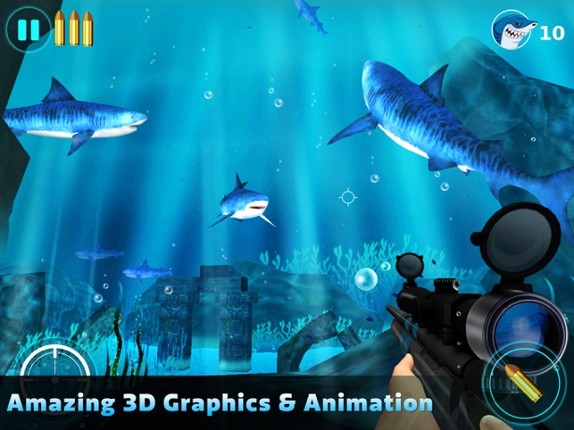 Shark Hunting -  Hunting Games screenshot