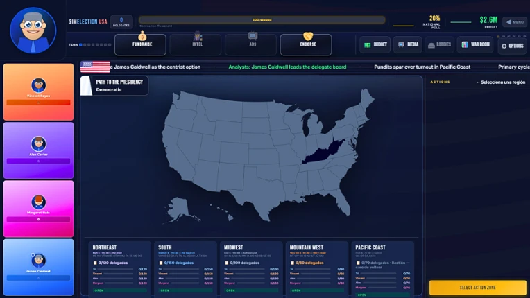SIM Election USA Image