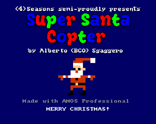 Super Santa Copter for Amiga 500 Image