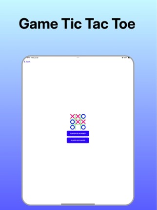 Tic Tac Toe - Kids Play Game Image
