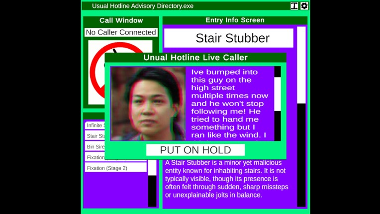Un-Usual Hotline screenshot