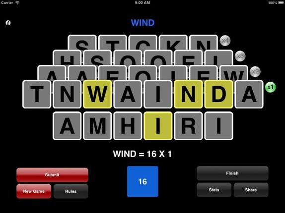 Word Layers screenshot