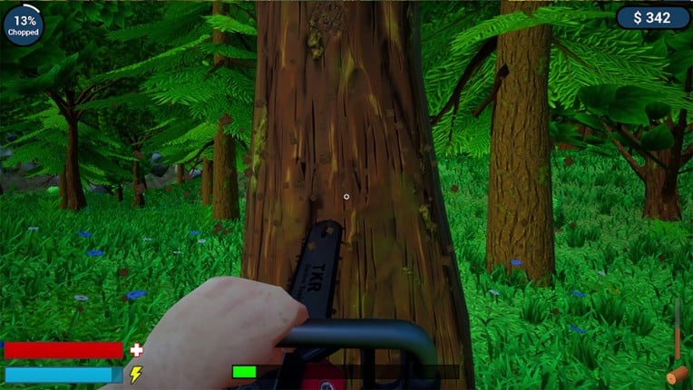A Game About Cutting A Tree screenshot