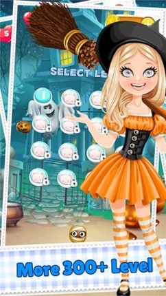 Bubble Spinner Funny Cat Pop Shooter - Addictive Puzzle Witch Action Games screenshot