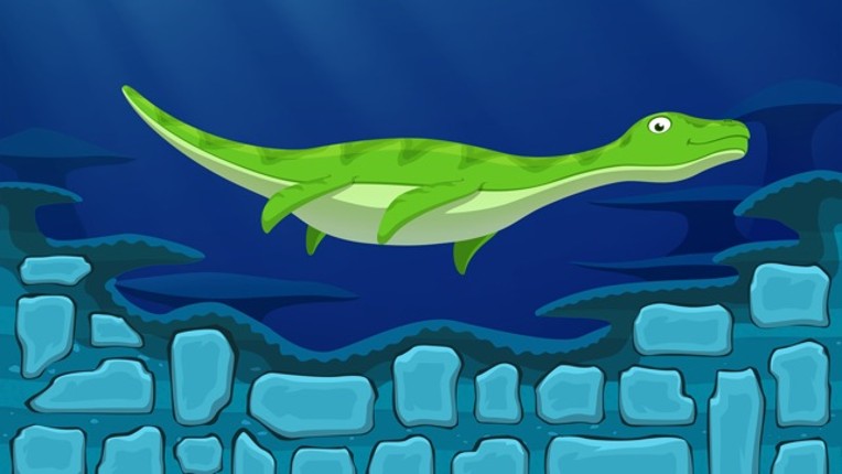 Dinosaur Park 3: Sea Monster - Fossil dig &amp; discovery dinosaur games for kids in jurassic park screenshot