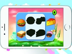 Food Shadow Puzzle Game - Learning For Kids Image