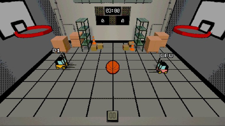 Forklift Basketball Image