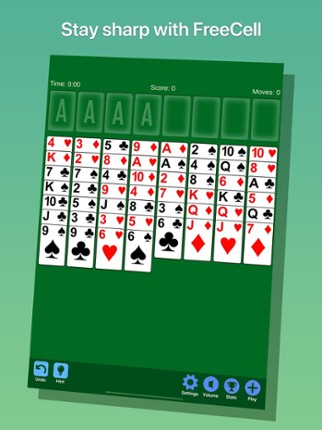 FreeCell· screenshot