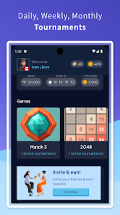 Crypto Arcade - Play and Earn screenshot