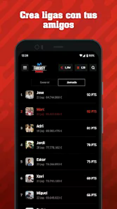Movistar Fantasy Marca screenshot