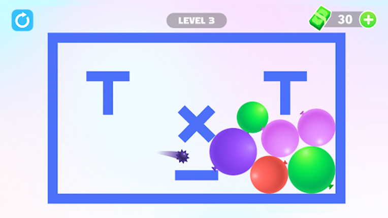 Thorn And Balloons: Bounce pop screenshot