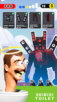 Superhero Stickman: skibidi Image