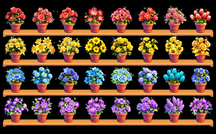 Blossom Bliss: Sort&Design screenshot