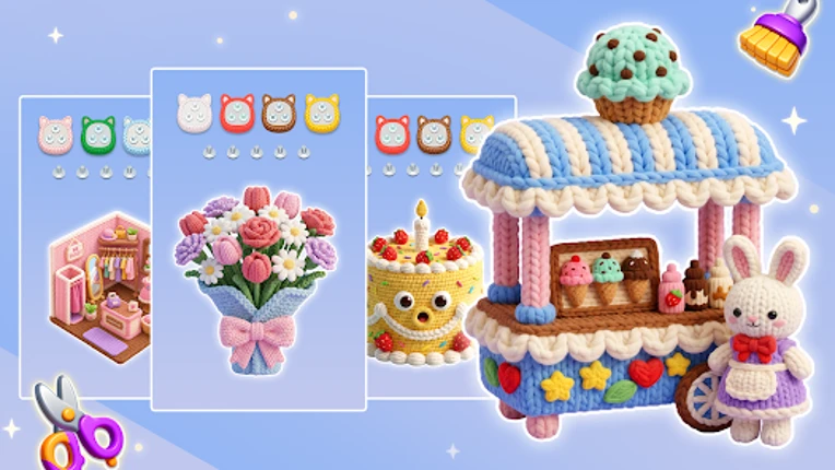 Yarn Sort: Color Puzzle 3D Image