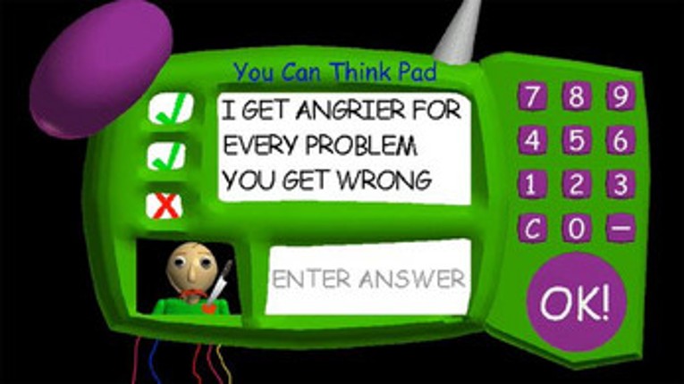 Baldi dies android screenshot