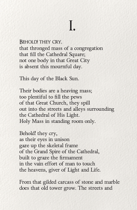UNDER A BLACK SUN - A Digital Poetry Zine Image