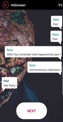 Creepy Horror Stories: Text Scary Chat Stories Image