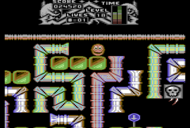 Jim Slim (C64) screenshot