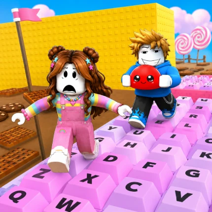 Obby Tower: ASMR Keyboard Image