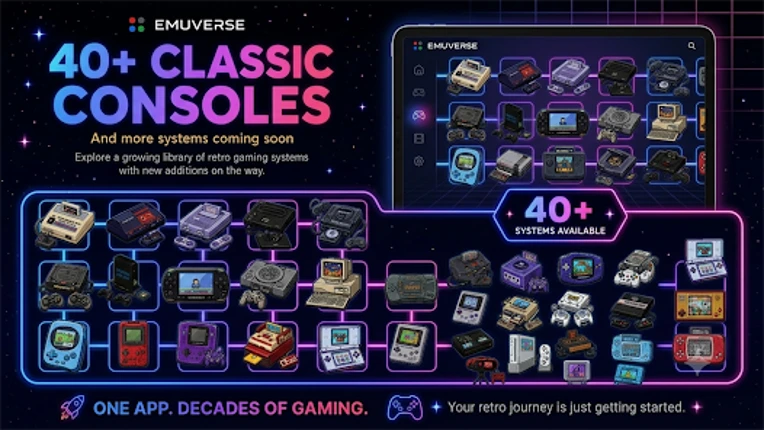 Emuverse: PS2 PSP NES Emulator Image