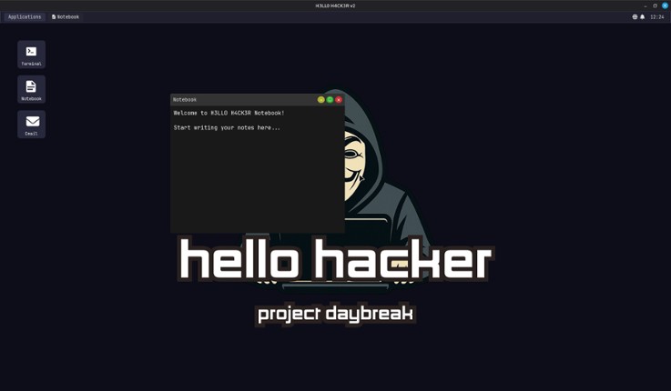 HELLO HACKER - Project Daybreak Image