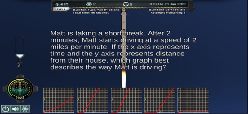 Intergalactic Algebra screenshot