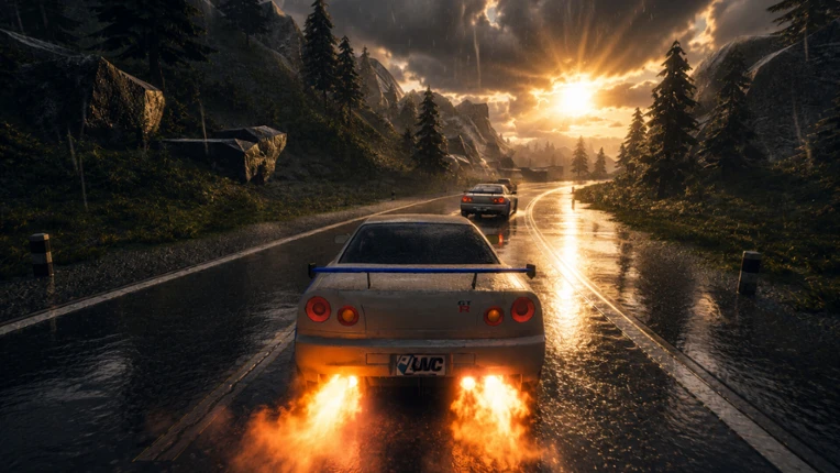 Luna Drift screenshot