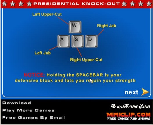 Presidential Knockout screenshot