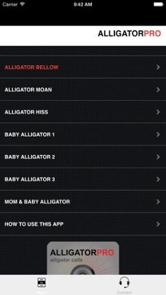 REAL Alligator Calls and Alligator Sounds for Calling Alligators (ad free) BLUETOOTH COMPATIBLE Image