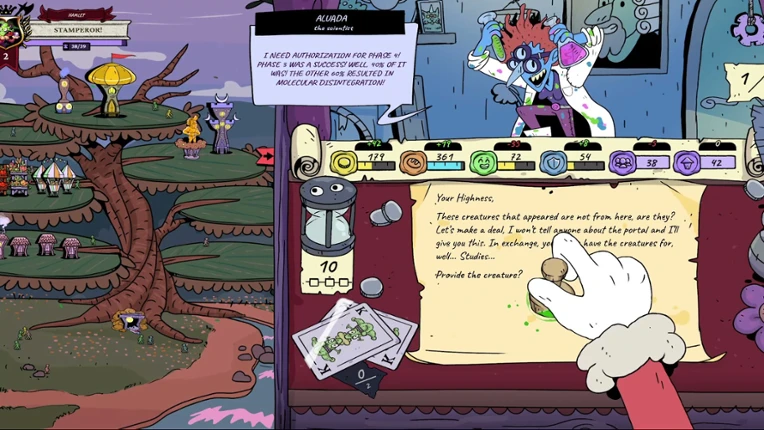 Stamperor! The Jester's Decree screenshot