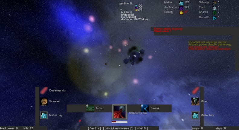 Structura screenshot