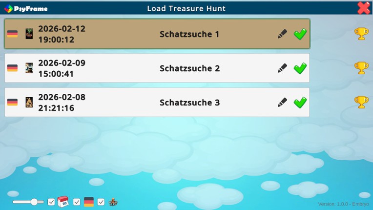 Treasure Hunt - Editor screenshot