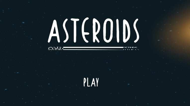 Asteroids Game Cover