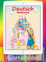 Ausmalbilder für Kinder Kleine Prinzessin Image