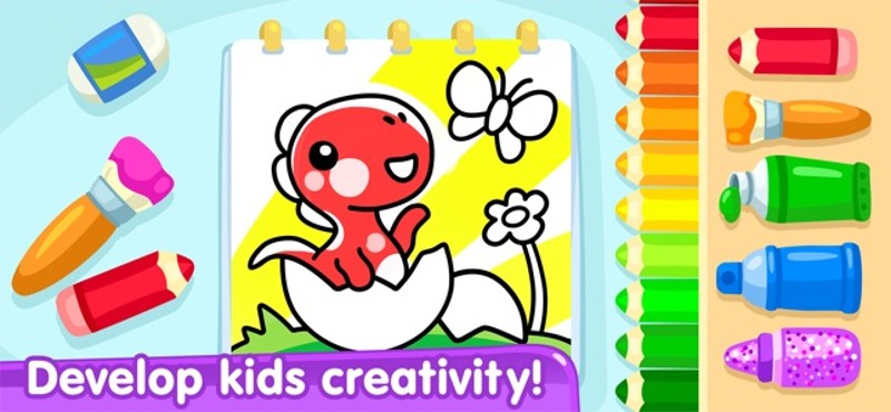 Coloring Pages: Baby Games screenshot