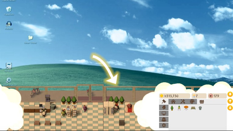 Cozy Desktop Konbini screenshot