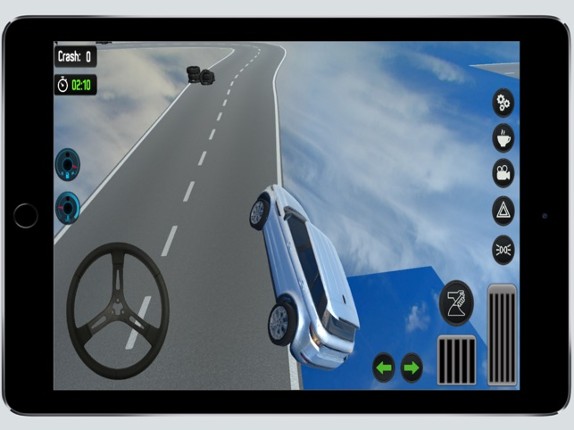 Dangerous Car Drive In The Sky screenshot