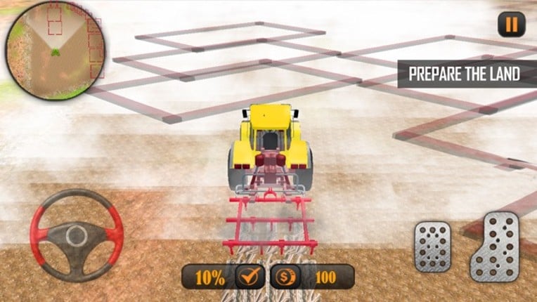 Farming Tractor Simulator : 3D screenshot