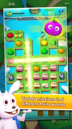 Fruit Splash Extreme: FREE Fruit Line Connect Match-3 Puzzle Game screenshot