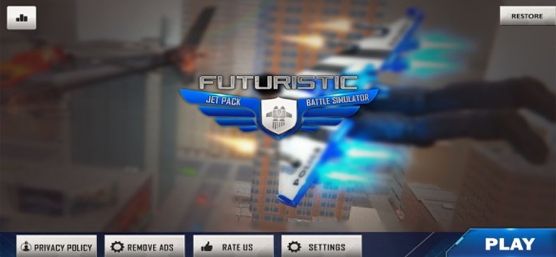 Futuristic Jetpack Battle Sim screenshot