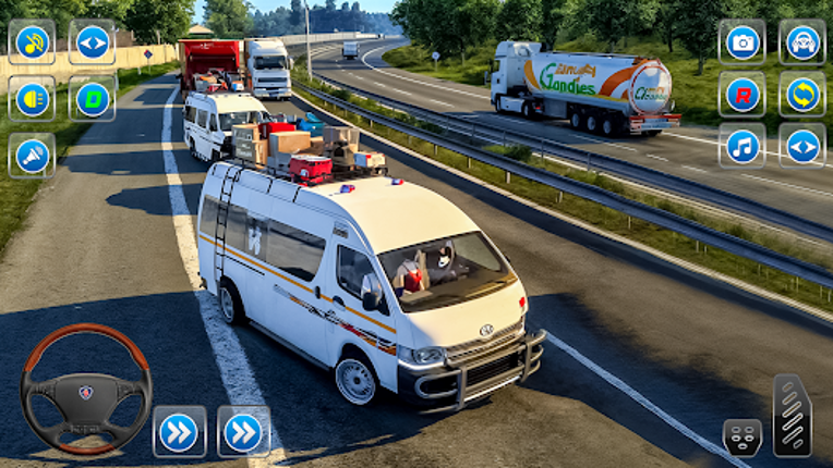 Van Driving Offroad Game 3D screenshot
